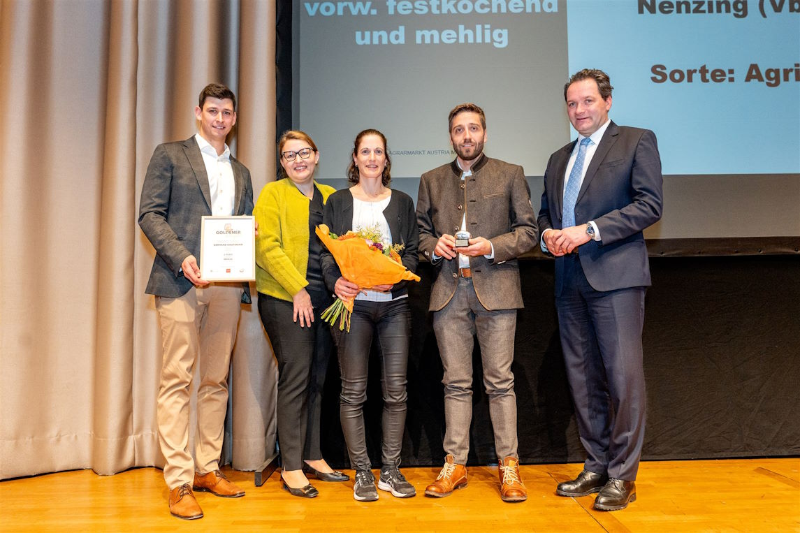 Goldener Erdapfel 2026 Urkunde - Steinerhof